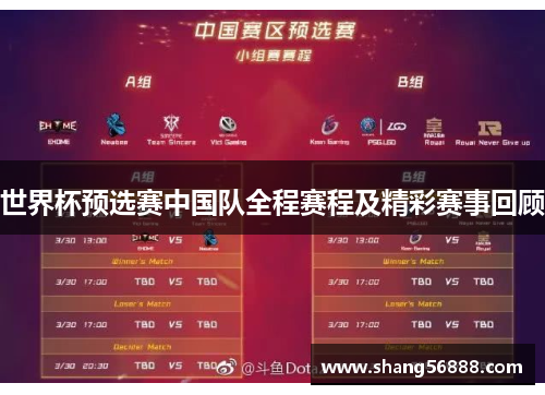 世界杯预选赛中国队全程赛程及精彩赛事回顾